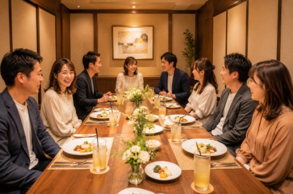 画像1: 8月22日（土）18:30〜21:30　女性用　少人数制婚活パーティー in愛知県豊田市 30代後半から40代中心　男性5名女性5名程度　不定休勤務・平日勤務・理解者　（年代超えOK）〜1年以内に結婚を目指す男女のためのアットホームな婚活食事会 (1)