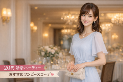 婚活パーティーでオススメの服装20代4選（女性編）